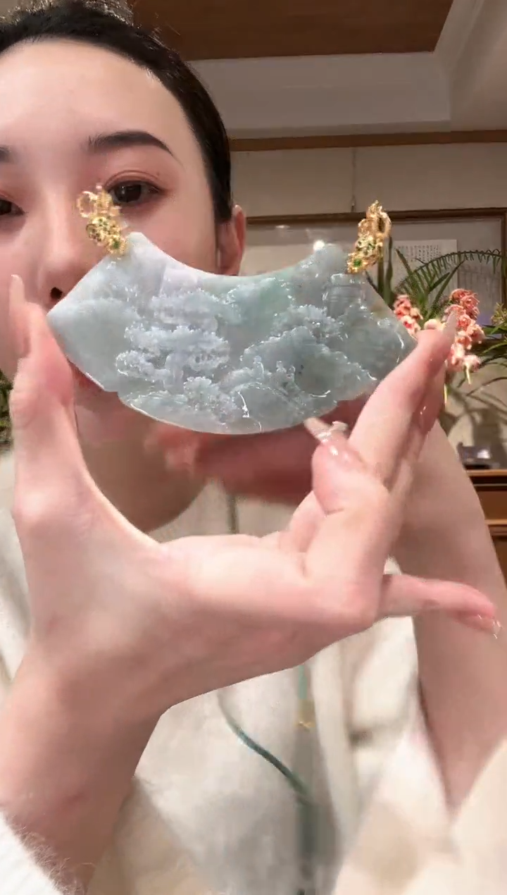 【闪购商品】翡翠颈饰未镶嵌国风