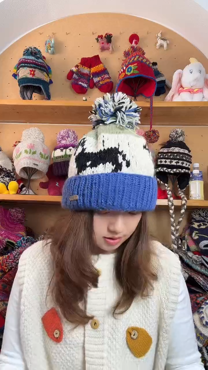 羊毛百分百纯手工纯羊毛帽子闪购25