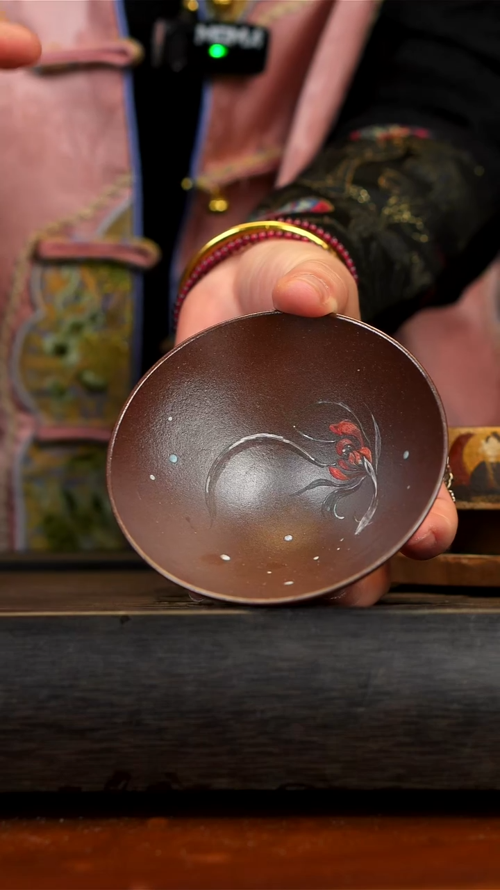 【闪购商品】紫砂茶壶柴烧斗笠杯