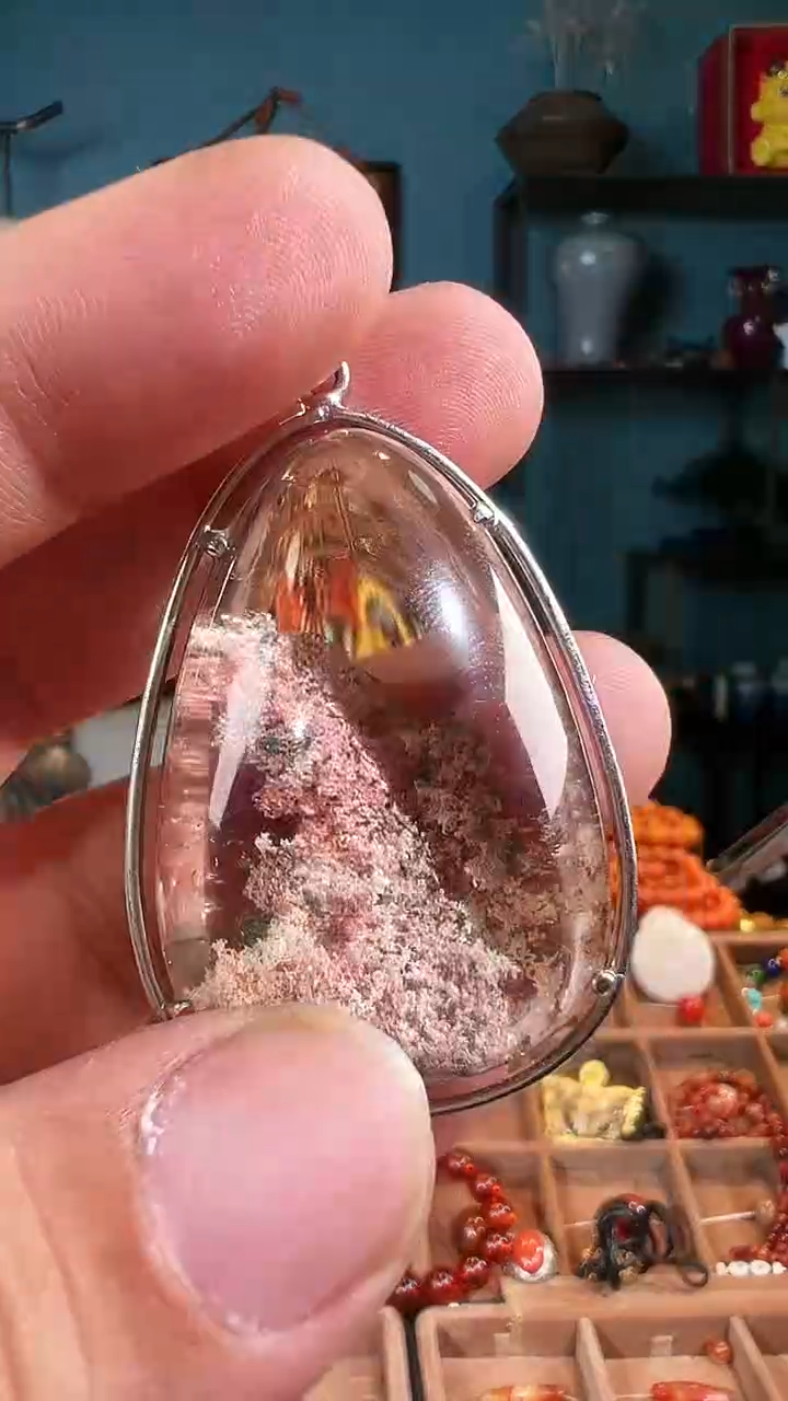 【闪购商品】水晶颈饰未镶嵌43*29异象水晶