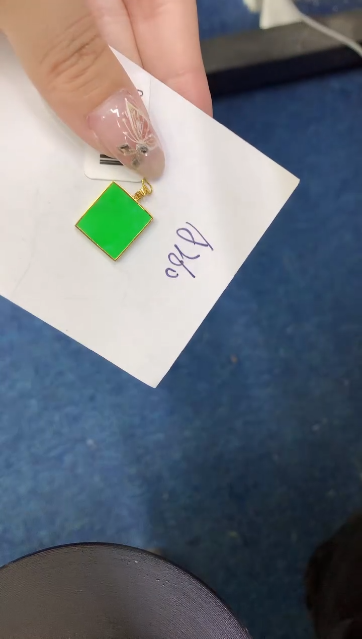 【闪购商品】翡翠颈饰18K金镶嵌0000000000