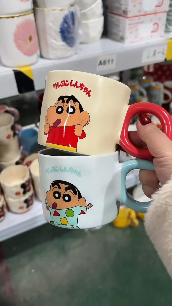 陶瓷手柄款家湖高温陶瓷杯 微瑕