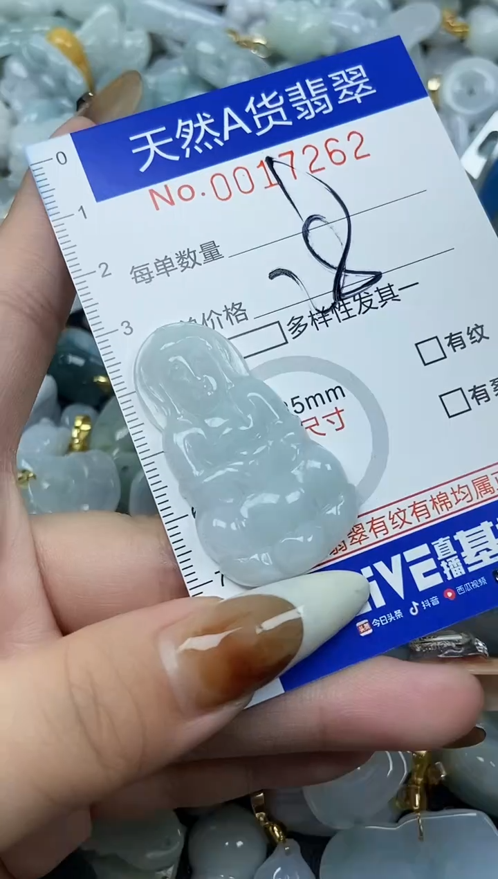 【闪购商品】翡翠颈饰未镶嵌天然A货翡翠