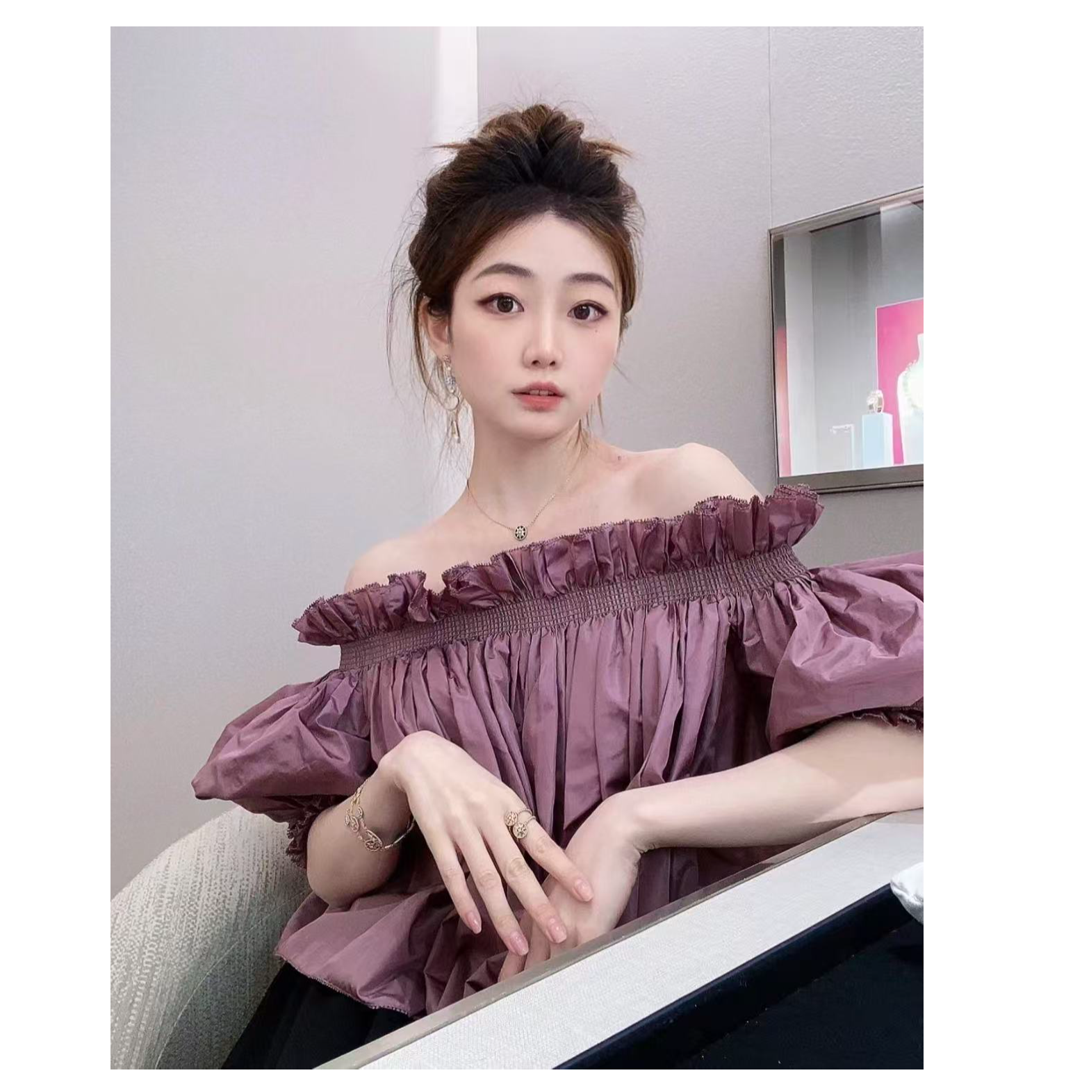 未使用 DIOR/迪奥 双双臻选/vv03435/迪奥上衣/34