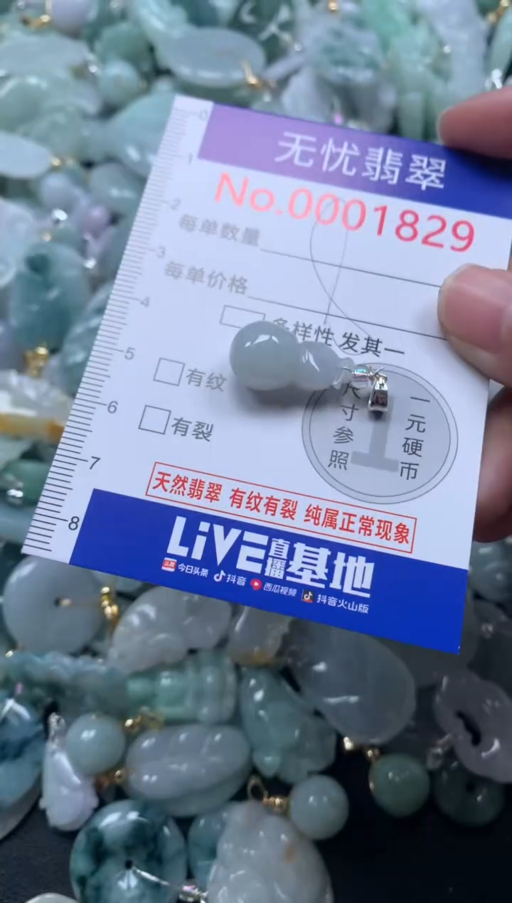 颈饰未镶嵌翡翠1829