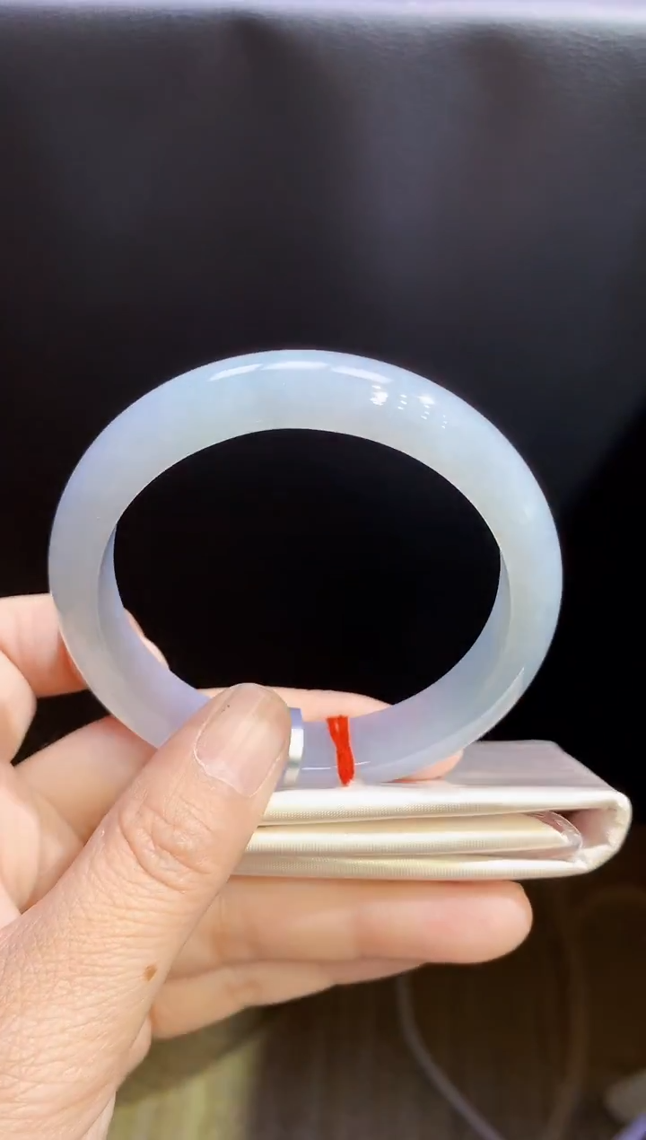 未镶嵌手镯翡翠翡翠手镯圈口53.7-t51