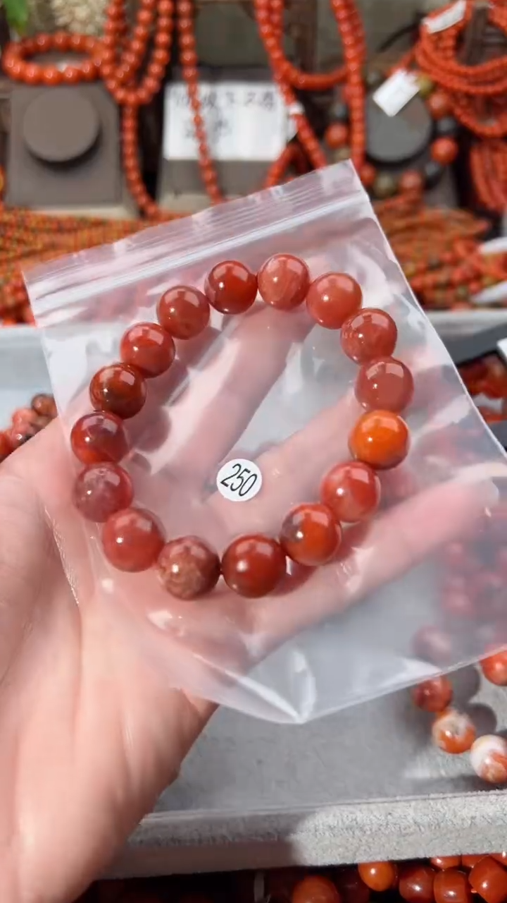 【闪购商品】南红玛瑙手串未镶嵌13
