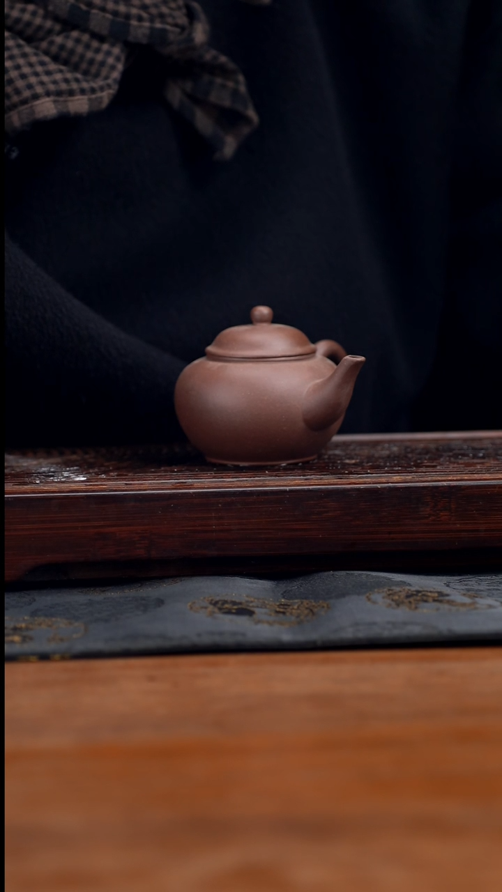 【闪购商品】紫砂茶壶160cc黄龙山原矿紫泥侧把水平7