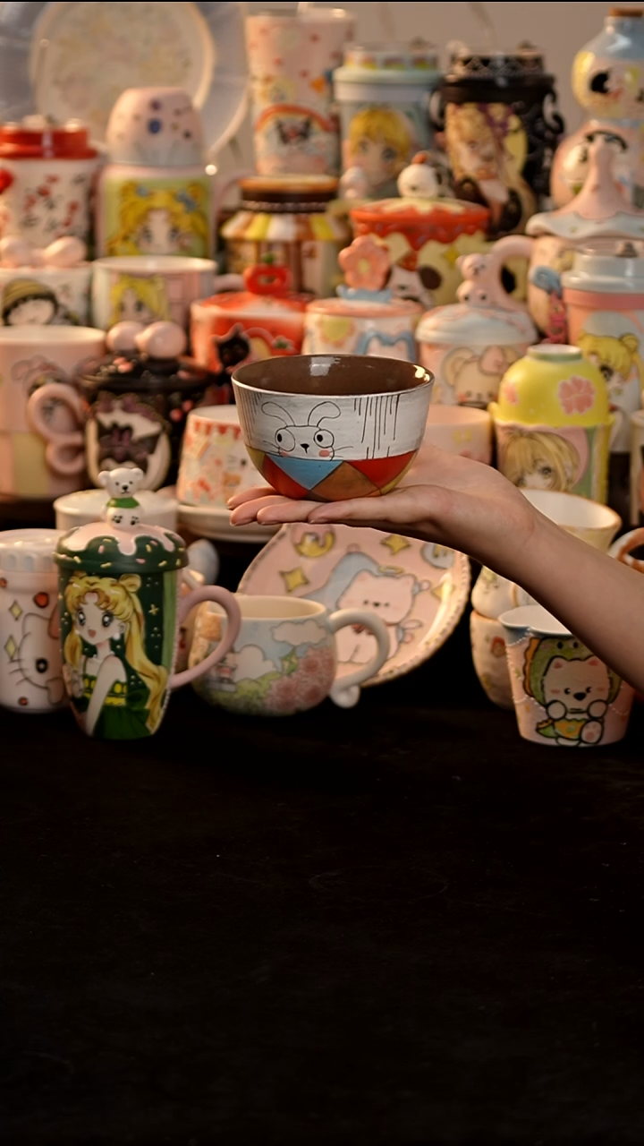 其他景德镇釉下彩手绘设计师款陶瓷