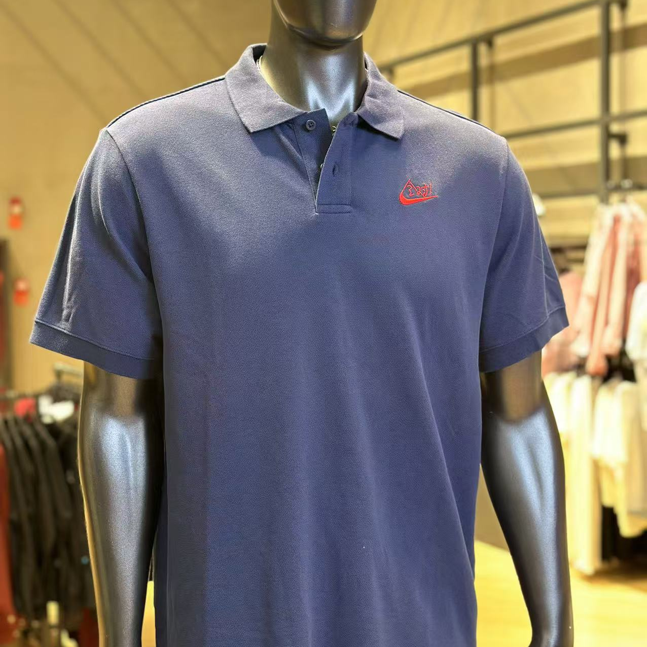 【滔搏联动】nike耐克深蓝色全对polo衫IH0822-410