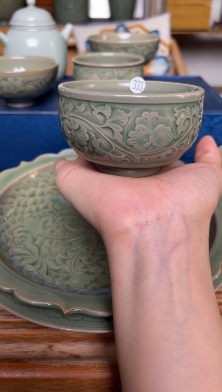 【闪购商品】其他333王晓娜 纯手工秘色禅定杯