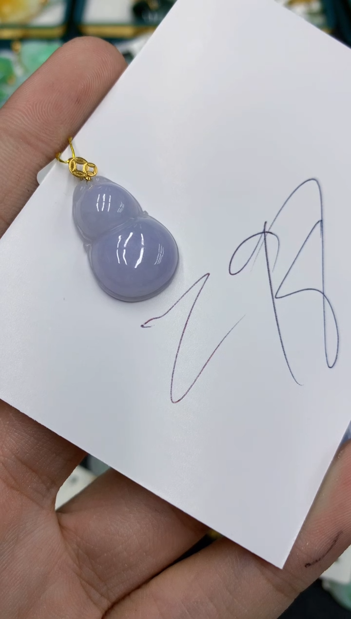 【闪购商品】翡翠颈饰18K金镶嵌11111111111