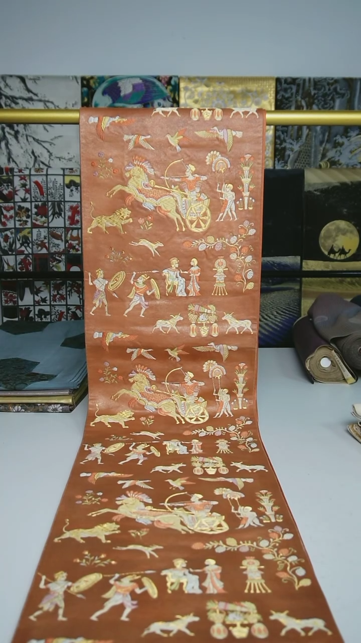 【闪购商品】织绣织锦116六通人物