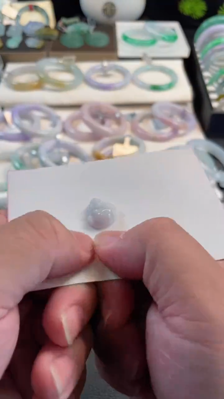 未镶嵌手镯翡翠彩****梦2 有纹裂