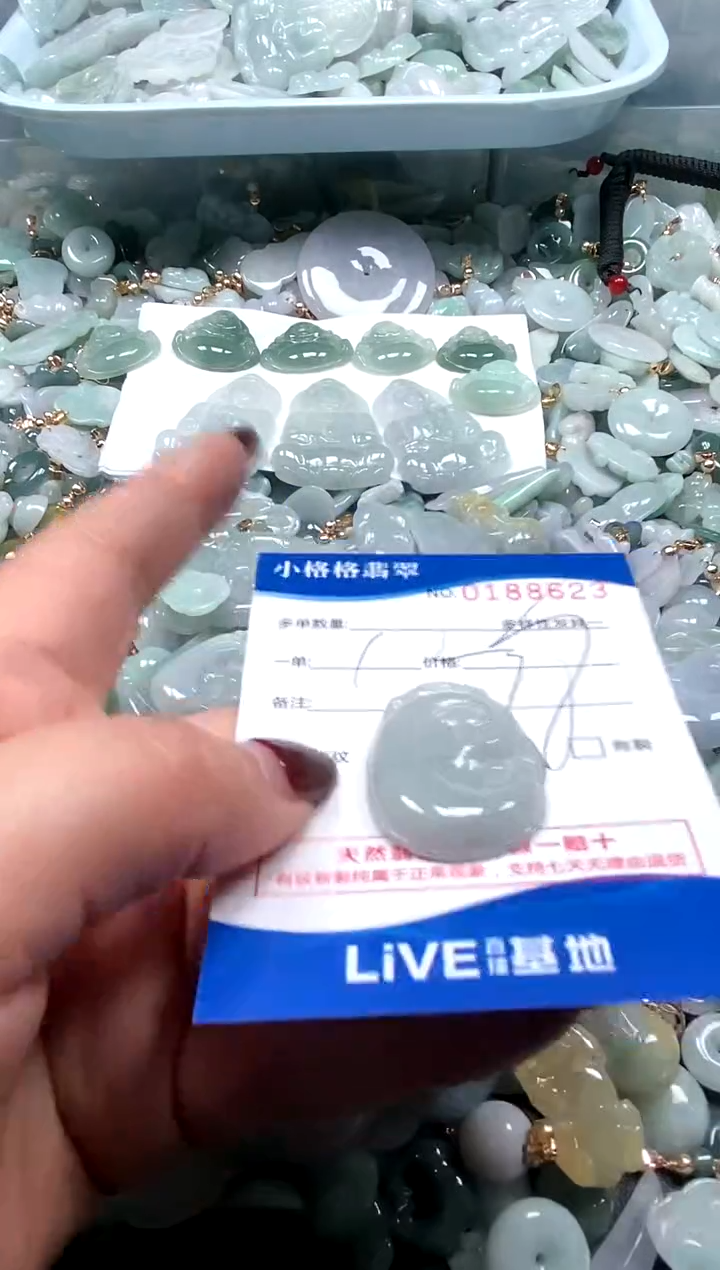 【闪购商品】翡翠颈饰未镶嵌闪购商品0188623