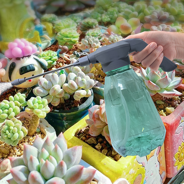 【达人推荐】喜绿多肉植物电动浇水壶喷水可喷雾用于浇花除尘清洁