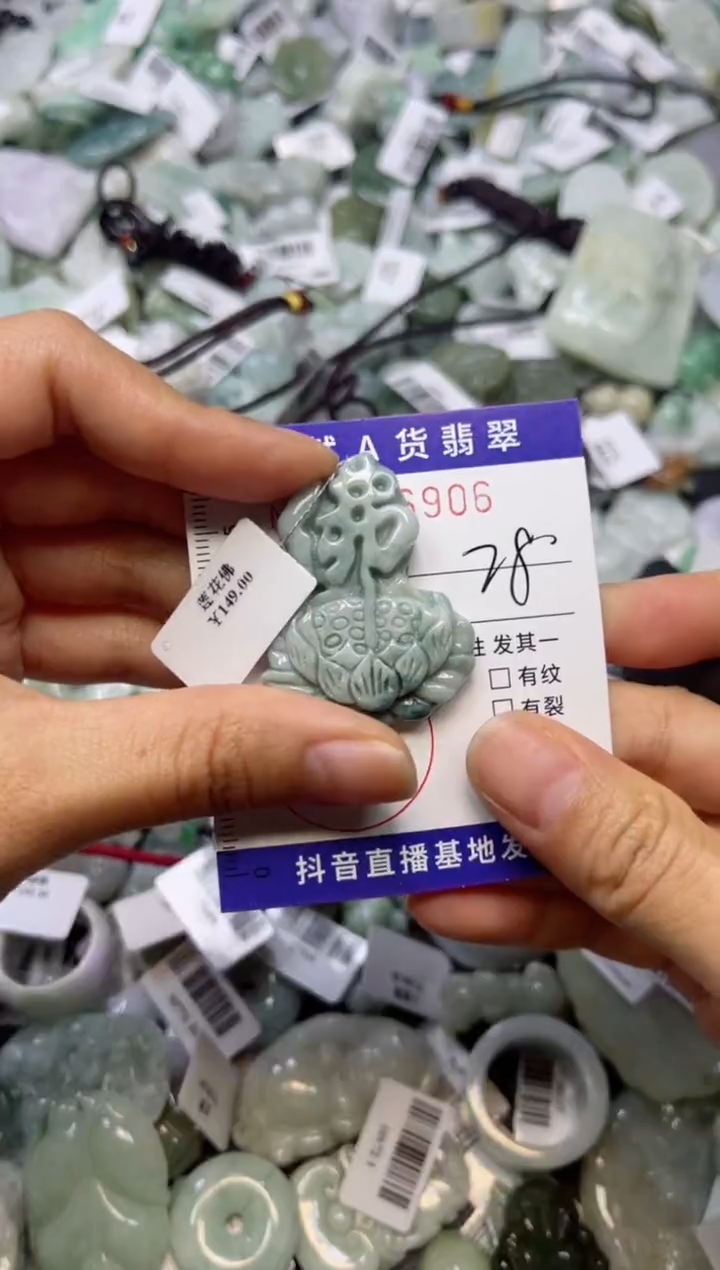 【闪购商品】翡翠颈饰未镶嵌00006906