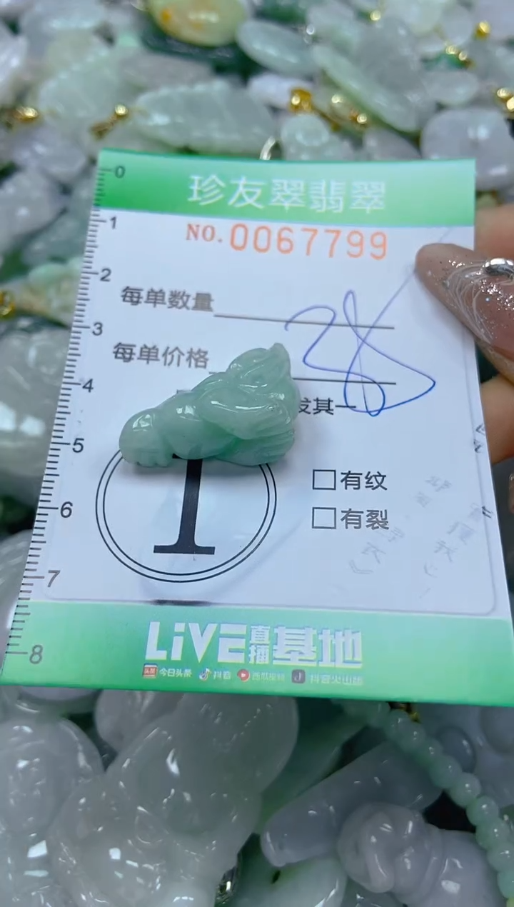 【闪购商品】翡翠颈饰未镶嵌闪购商品0067799