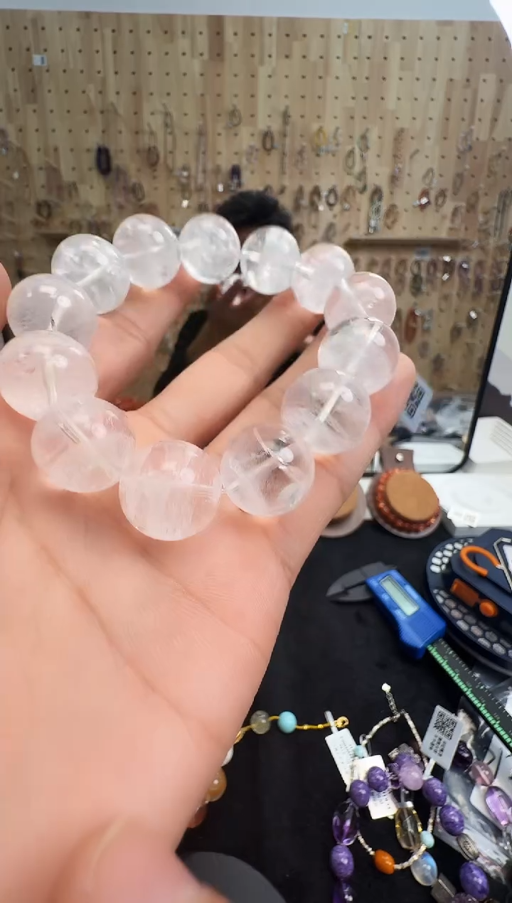 未镶嵌手链水晶村0296 约18mm