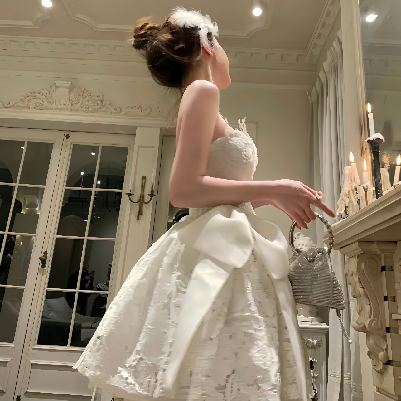 【啤老板专属no退换】纯欲千金名媛收腰公主仙女轻奢感女装