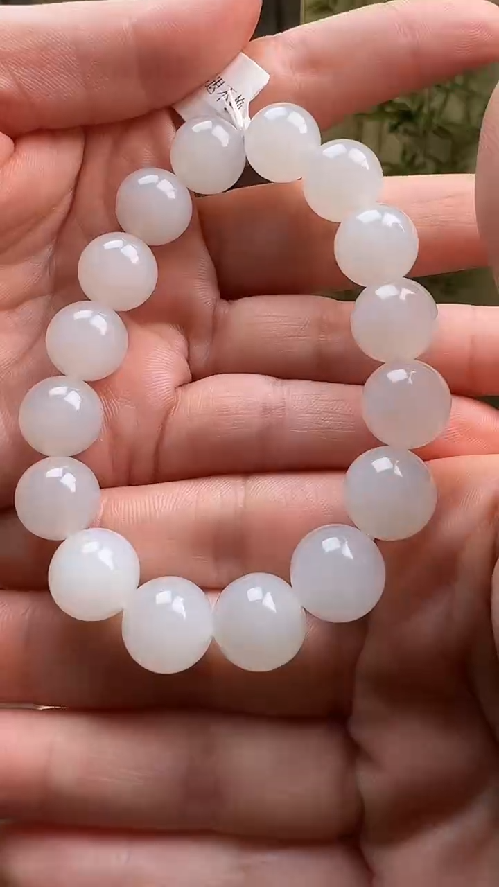 【闪购商品】和田玉手串未镶嵌1196  12mm手串