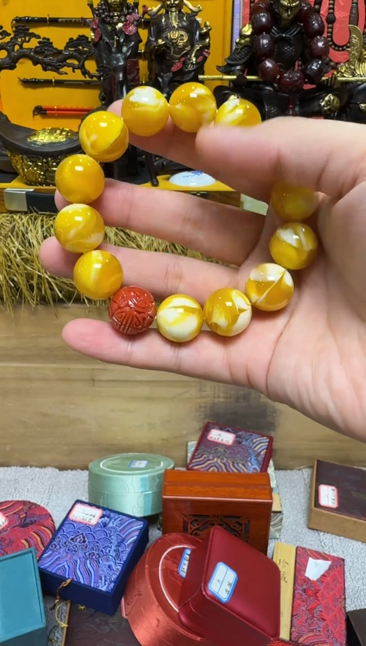 【闪购商品】蜜蜡颈饰未镶嵌艳艳专属精品链接136