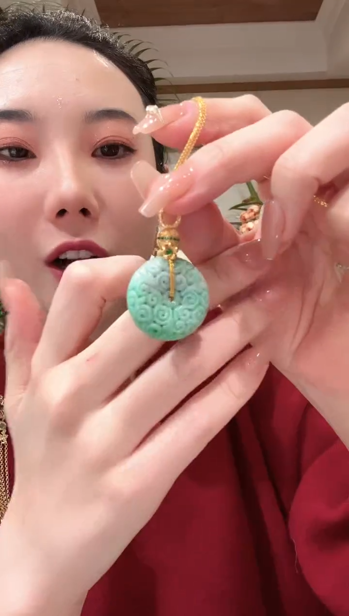 【闪购商品】翡翠颈饰未镶嵌国风