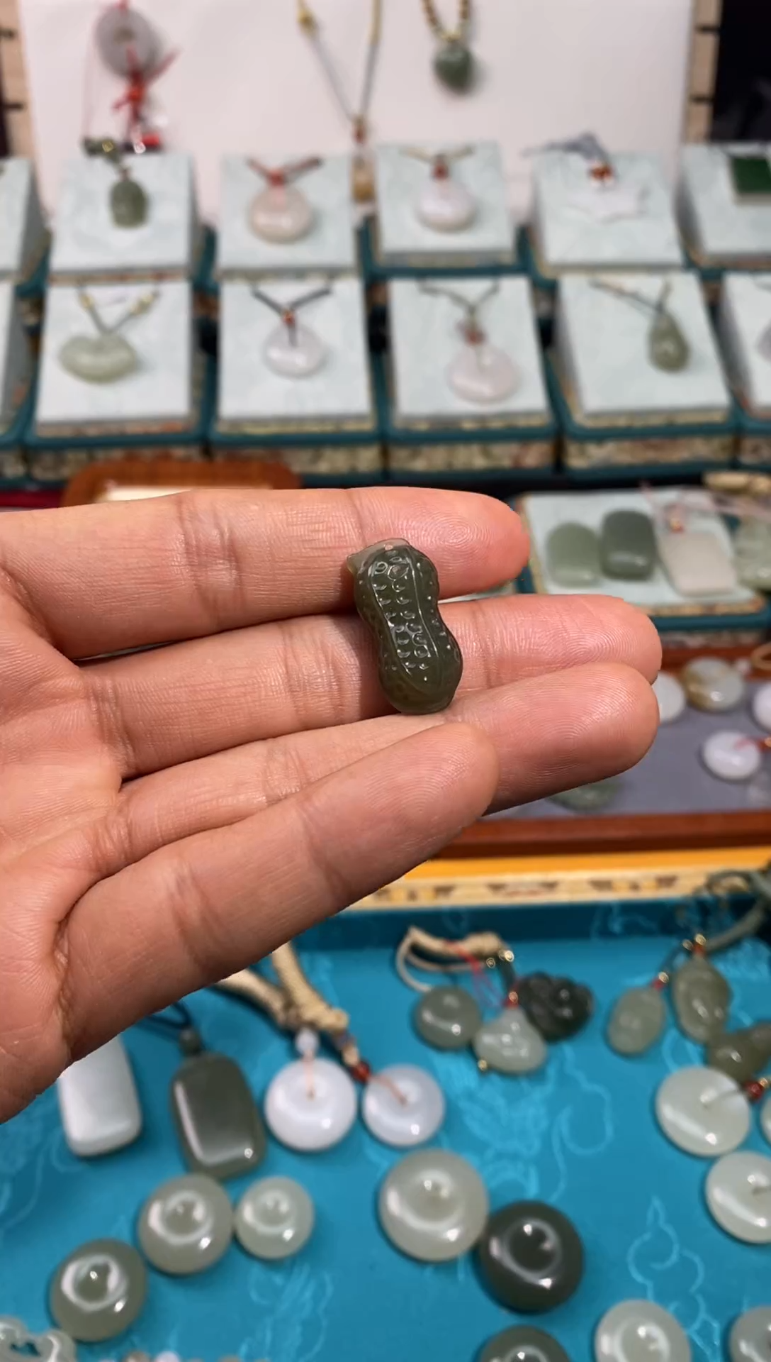 【闪购商品】和田玉颈饰未镶嵌花生