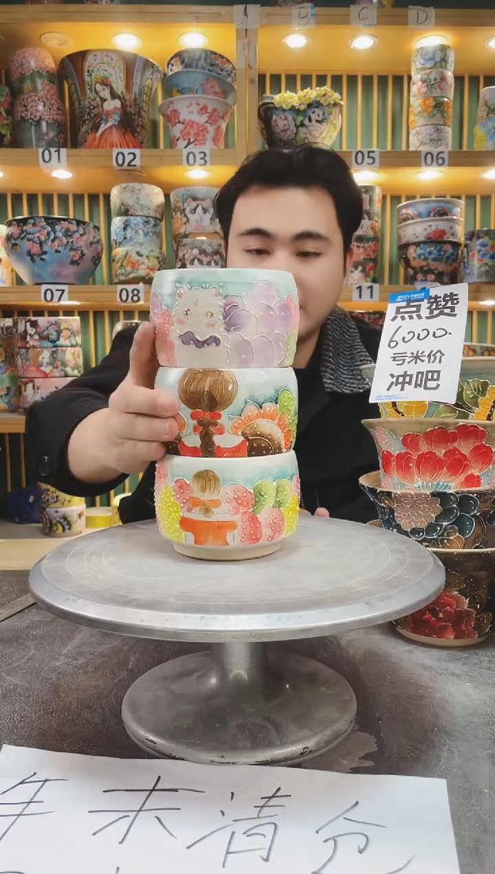 【闪购商品】默认微瑕一物一拍0118-188-3个