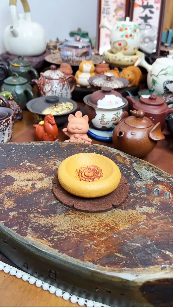 【 茶瓷物语】莲花香插