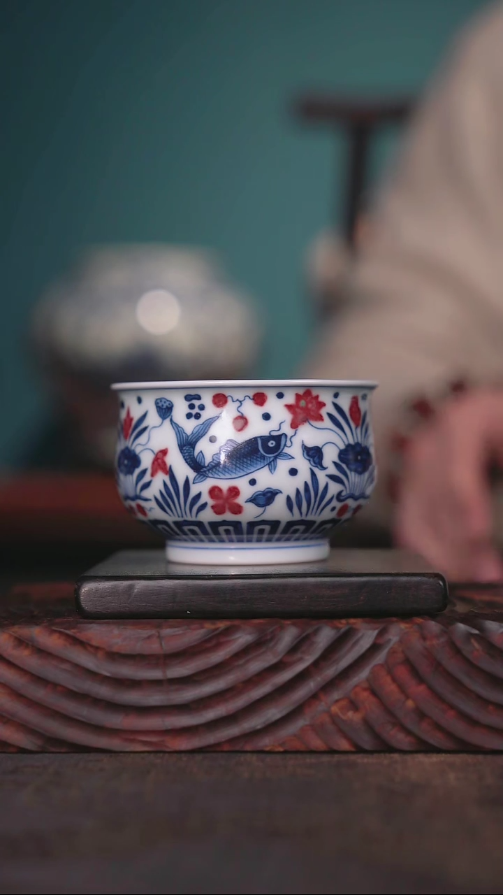 【闪购商品】阳春白雪釉里红就是好