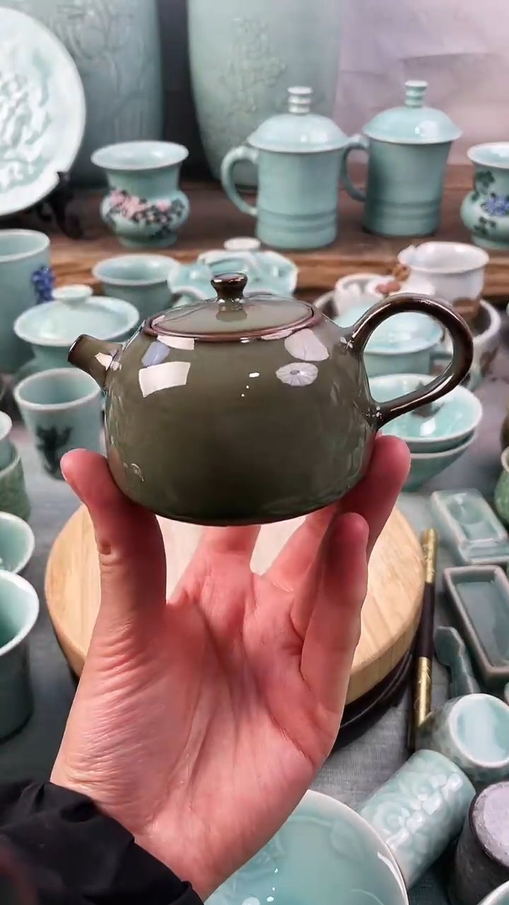 【闪购商品】特价 微瑕 慧仙青瓷