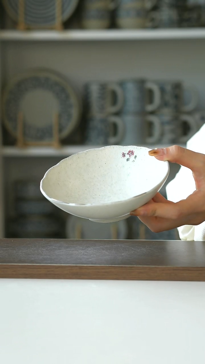 陶Hitable粉黛米饭碗14cm@4-2@