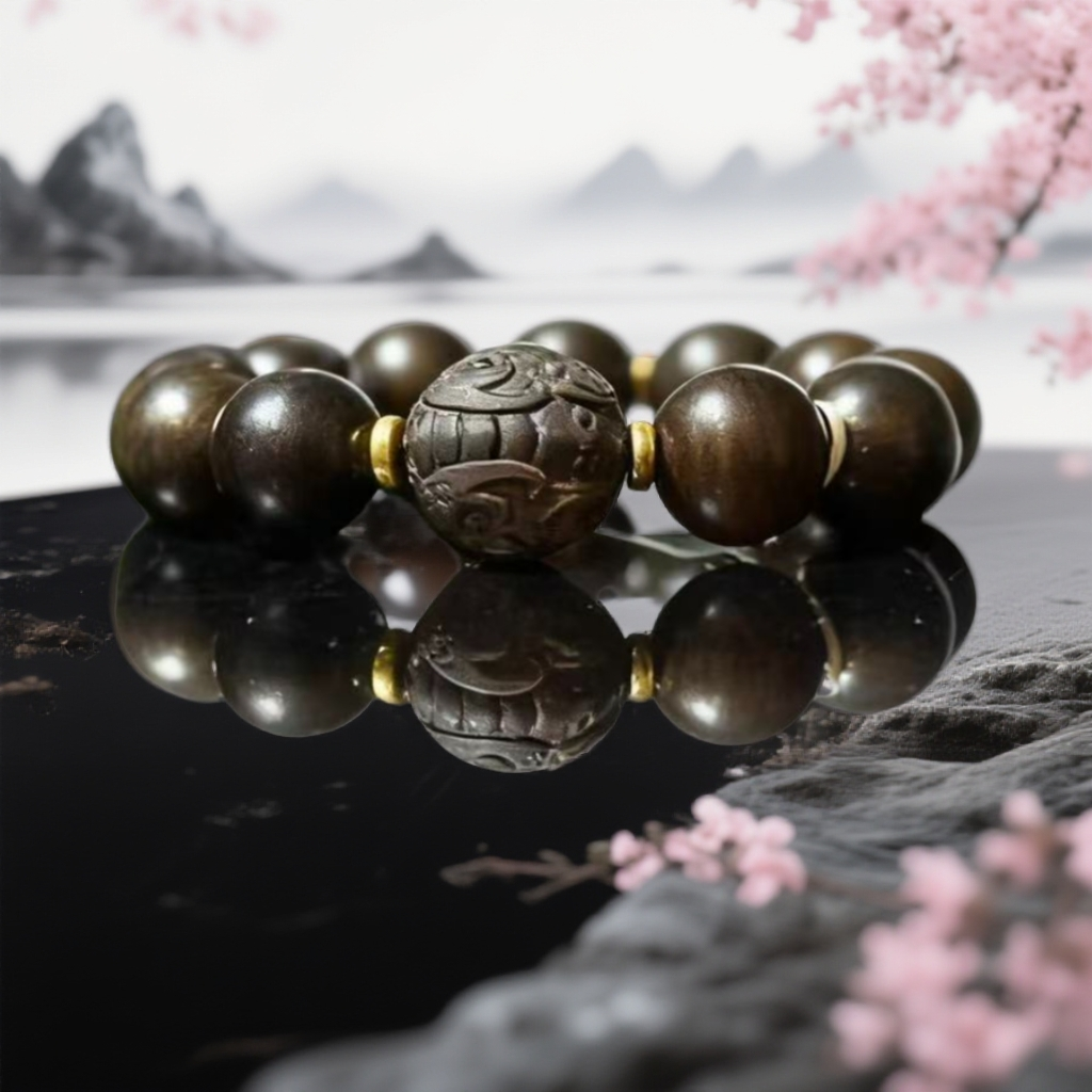 老料水波纹貔貅单圈206【无礼盒】