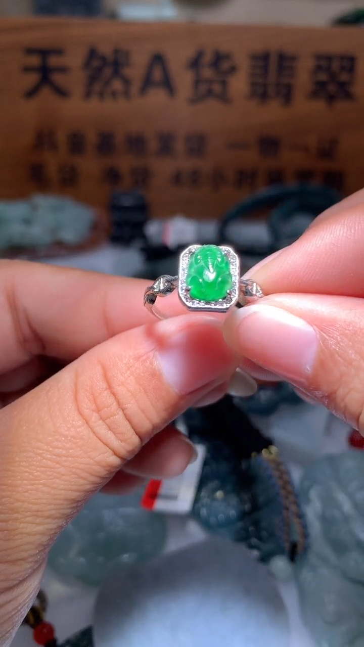 【闪购商品】翡翠颈饰未镶嵌保真天然A货翡翠