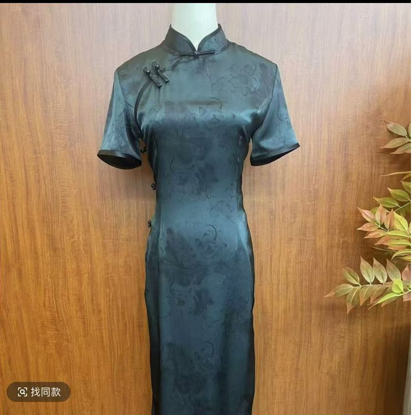 【好运莲莲】2024秋季新款复古百搭优雅大方日常淑女旗袍