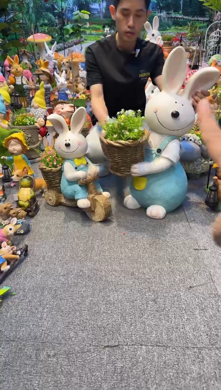 无花朵花园庭院摆件&002&