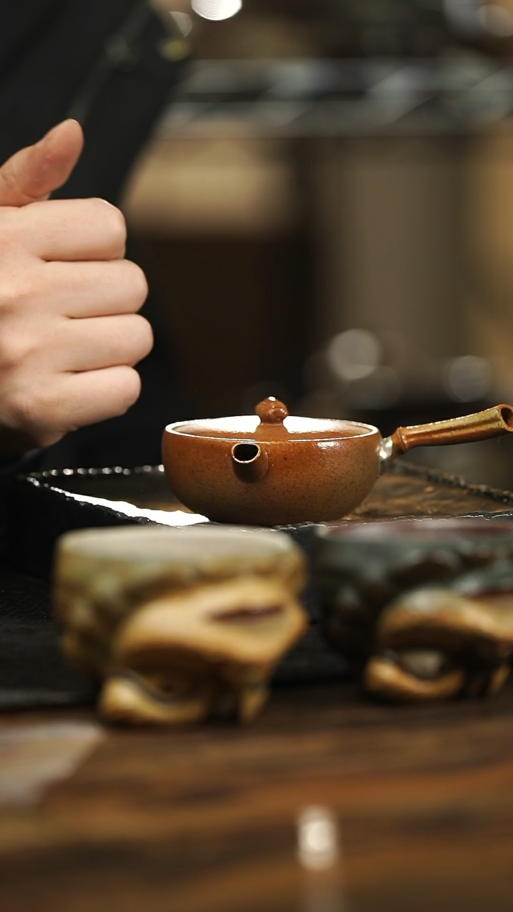 【闪购商品】紫砂茶杯47号紫砂柴烧