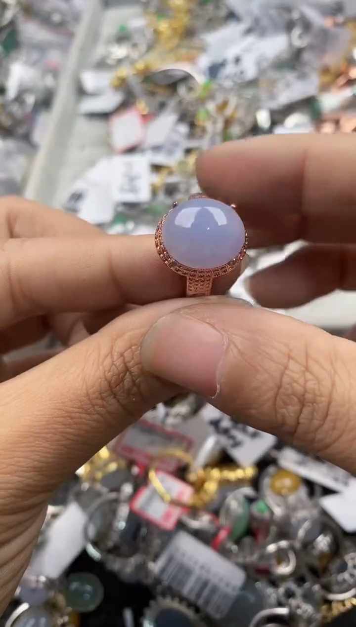 未镶嵌戒指翡翠999              3