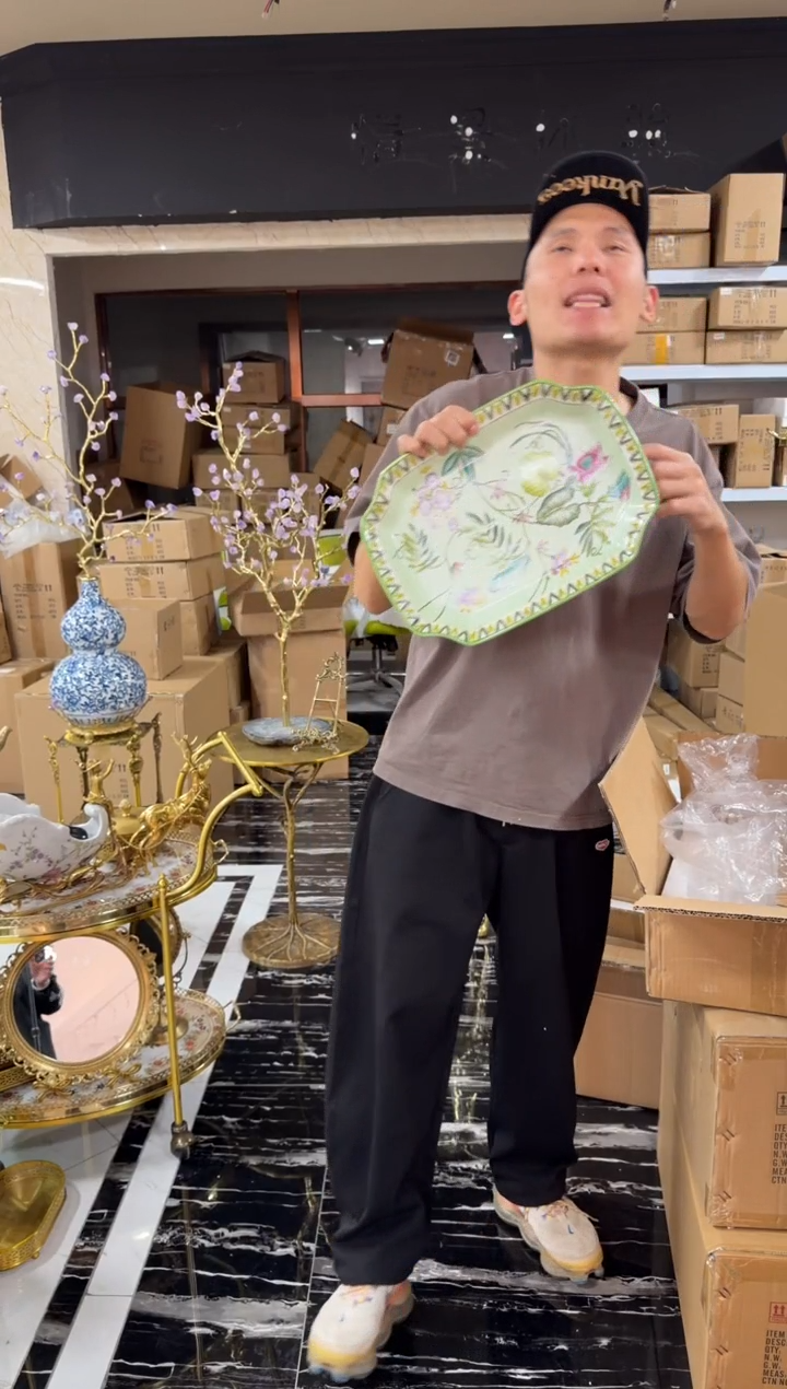 黄铜黛姿家居装饰品摆件 