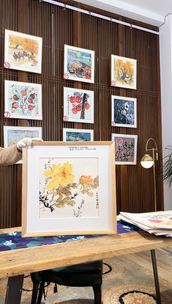 版画版画耿玉琨名章限量版画S