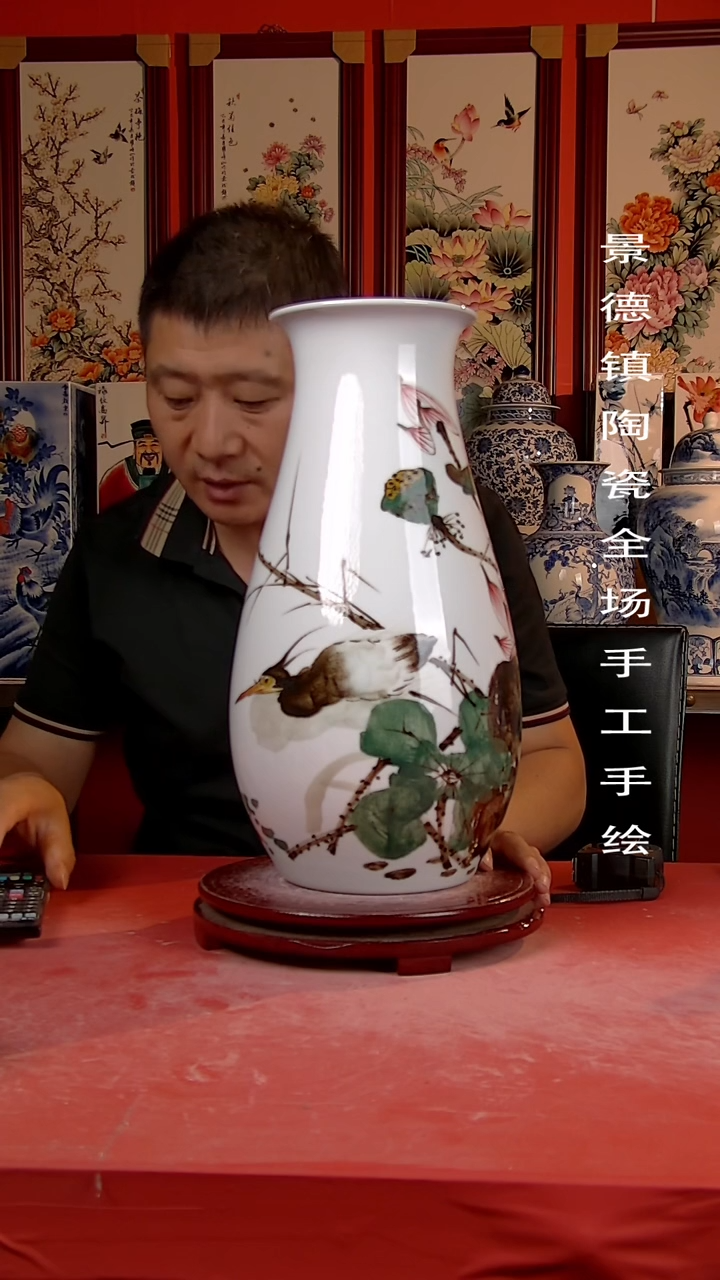 摆件景德镇陶瓷 手工手绘15