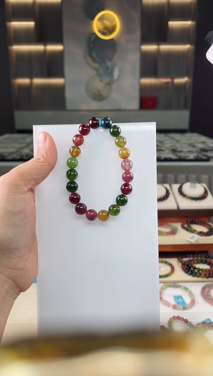 【闪购商品】碧玺单圈手串未镶嵌（多样性发一条）Q