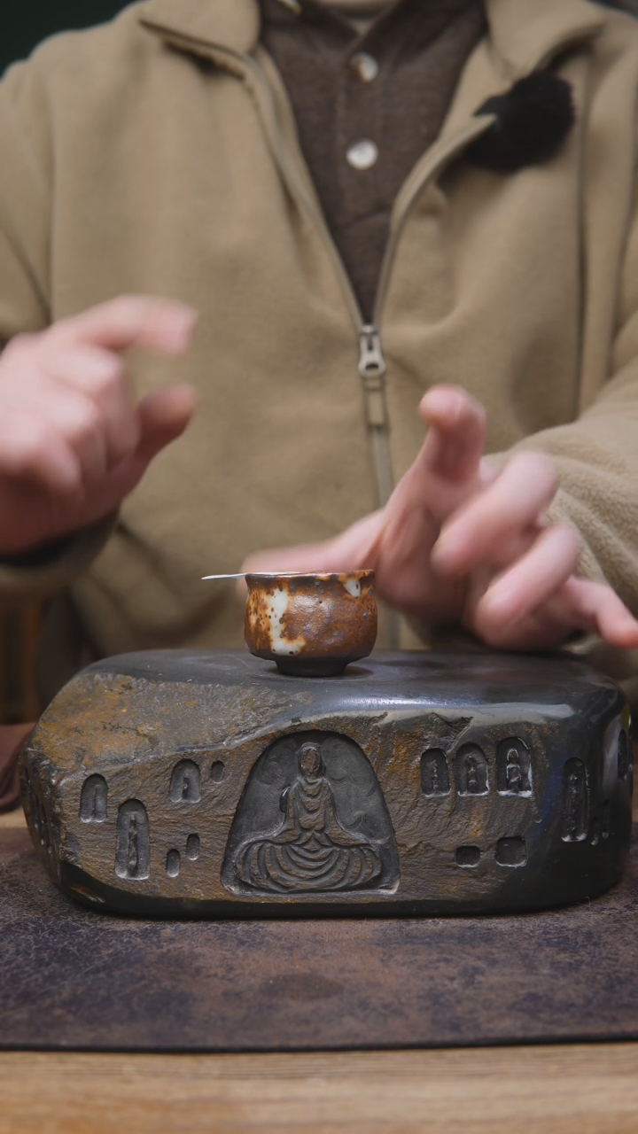 【闪购商品】蔡蔡迷你志野茶杯071