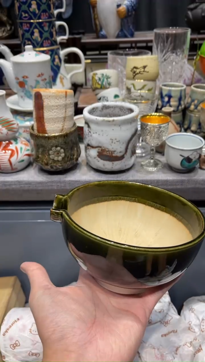 瓷片织布烧细研磨大碗