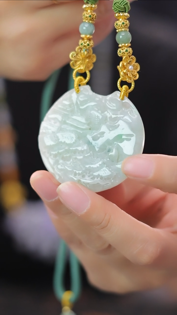 【闪购商品】翡翠颈饰未镶嵌24小时内发货质保A货