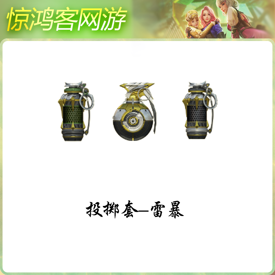 CF穿越火线活动道具英雄级雷暴套装雷暴手雷USP雷暴毒蜂幻神蝴蝶
