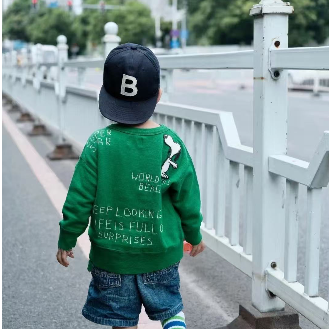 6013【小史努】春秋时尚百搭儿童卫衣