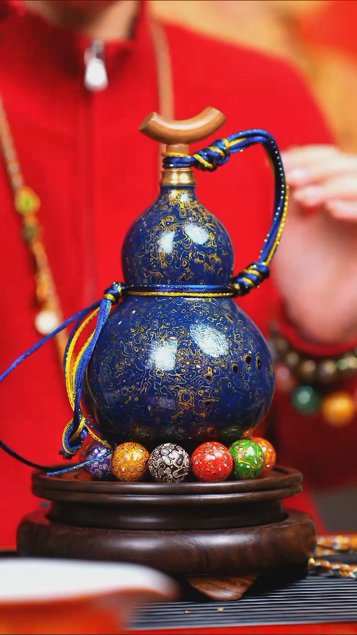 【闪购商品】JW081非遗臻选大漆酒葫芦