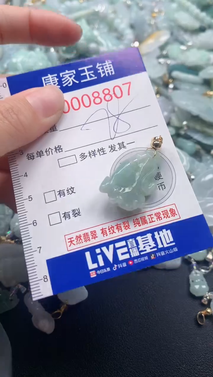 颈饰未镶嵌翡翠8807